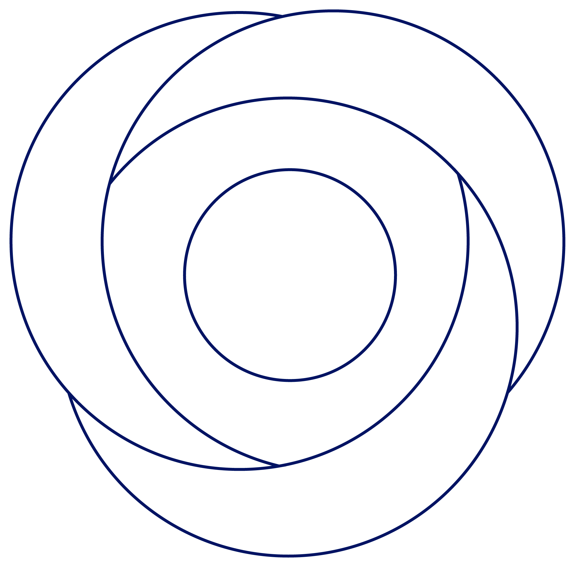 Icon Outline - Dark Blue